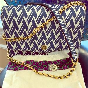 *SOLD* RARE Tory Burch Robinson Printed Bag